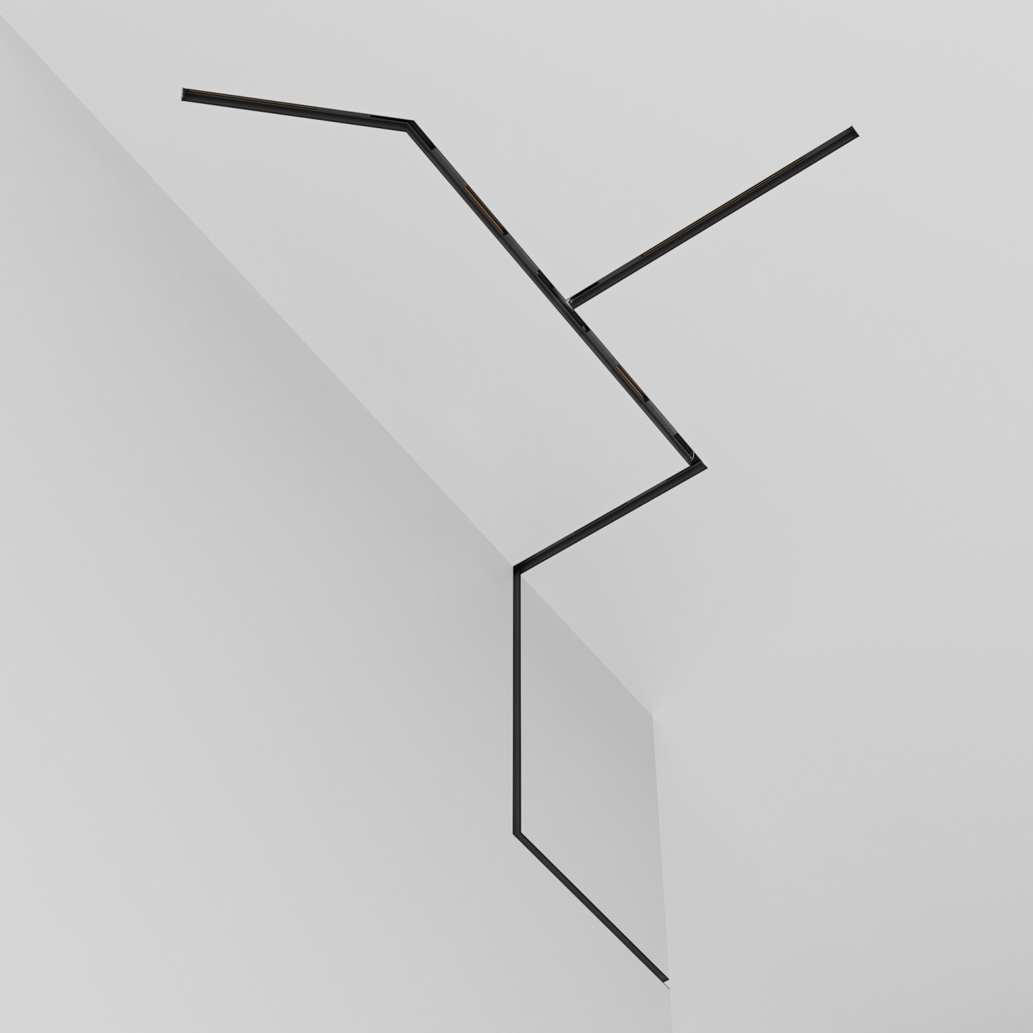 Maytoni Technical Busbar trunkings Exility Шинопровод встраиваемый цвет: черный TRX034-423B