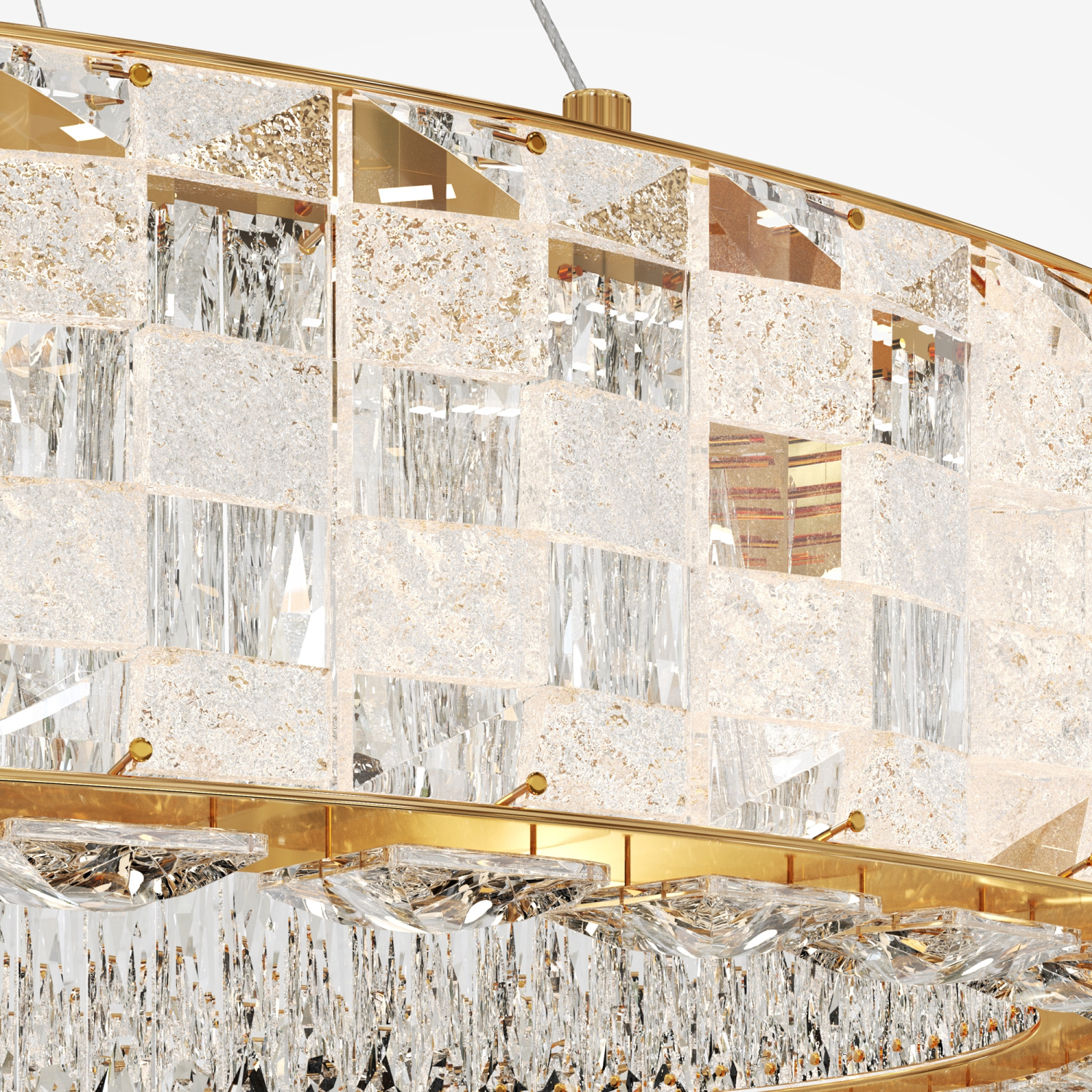 Maytoni Modern Castello Подвесной светильник цвет: золото MOD336PL-L120G3K