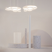 Maytoni Modern Olympia Потолочный светильник цвет: белый MOD448CL-L40WK