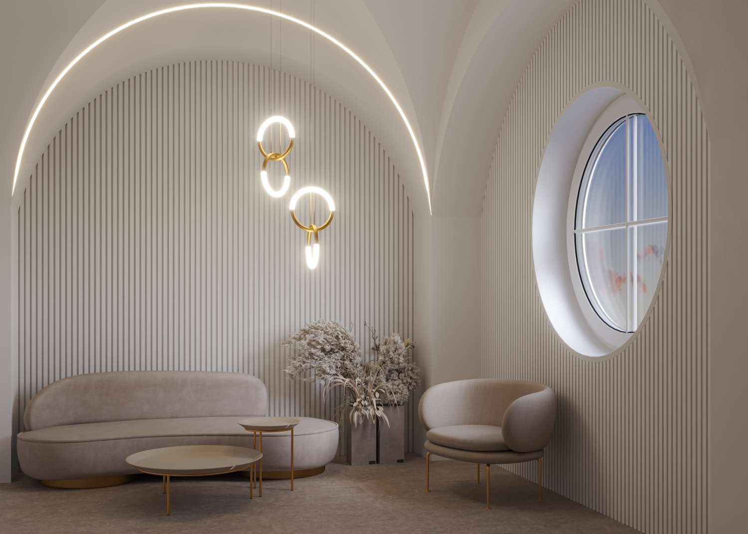 Maytoni Modern Node Подвесной светильник цвет: золото MOD165PL-L18G3K