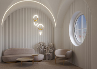 Maytoni Modern Node Подвесной светильник цвет: золото MOD165PL-L18G3K