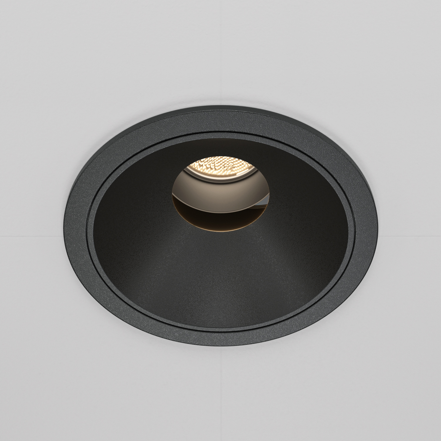 Maytoni Technical Wise Встраиваемый светильник цвет: черный DL057-10W4K-B