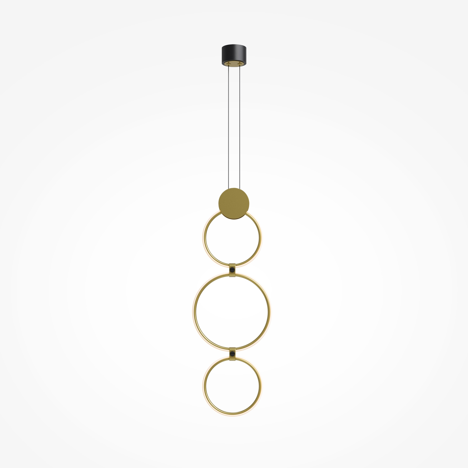 Maytoni Modern Link Подвесной светильник цвет: черный и латунь MOD357PL-L20BS3K