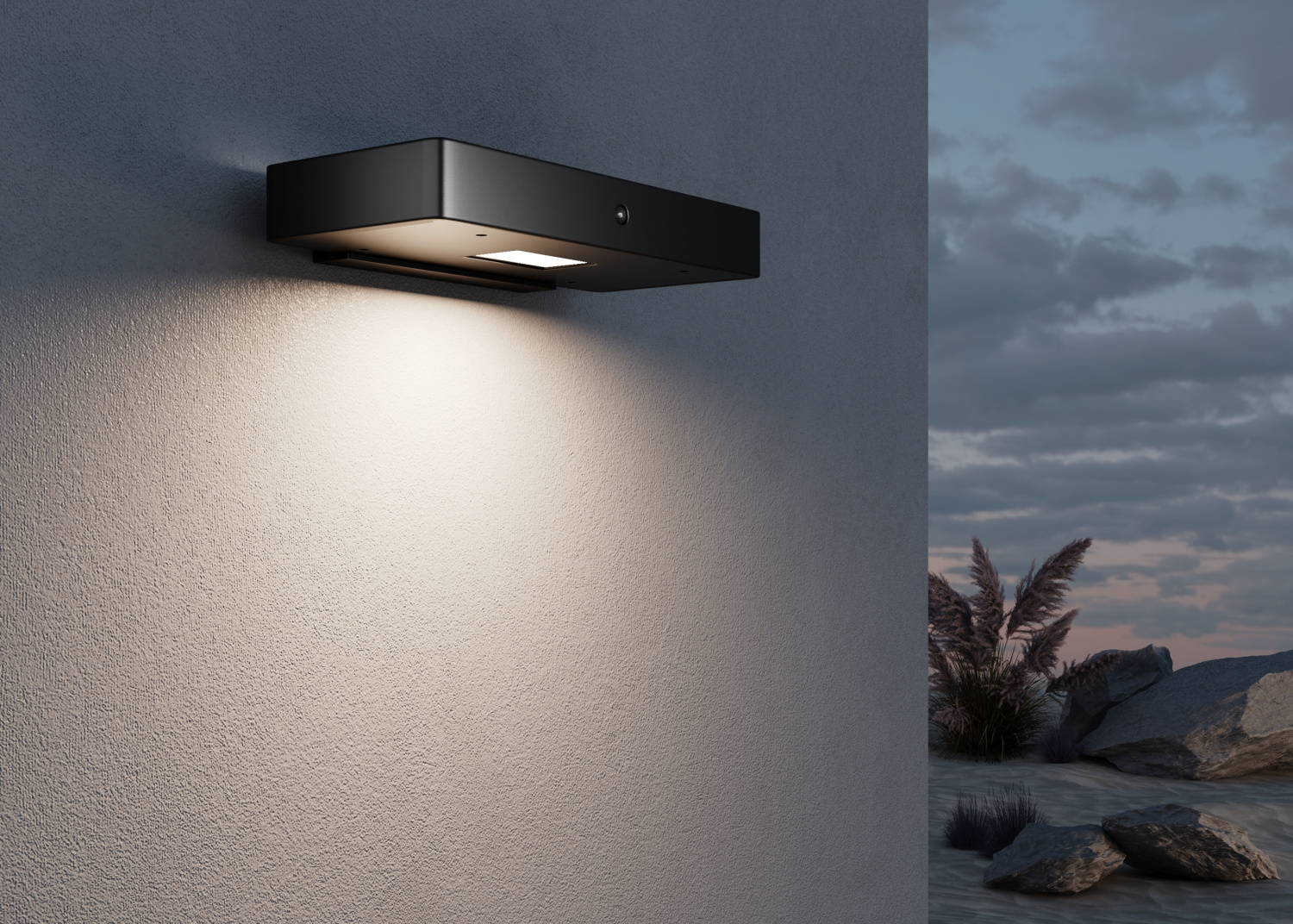 Maytoni Outdoor Pir Настенный светильник (бра) цвет: графит OSL456WL-L2GF3K