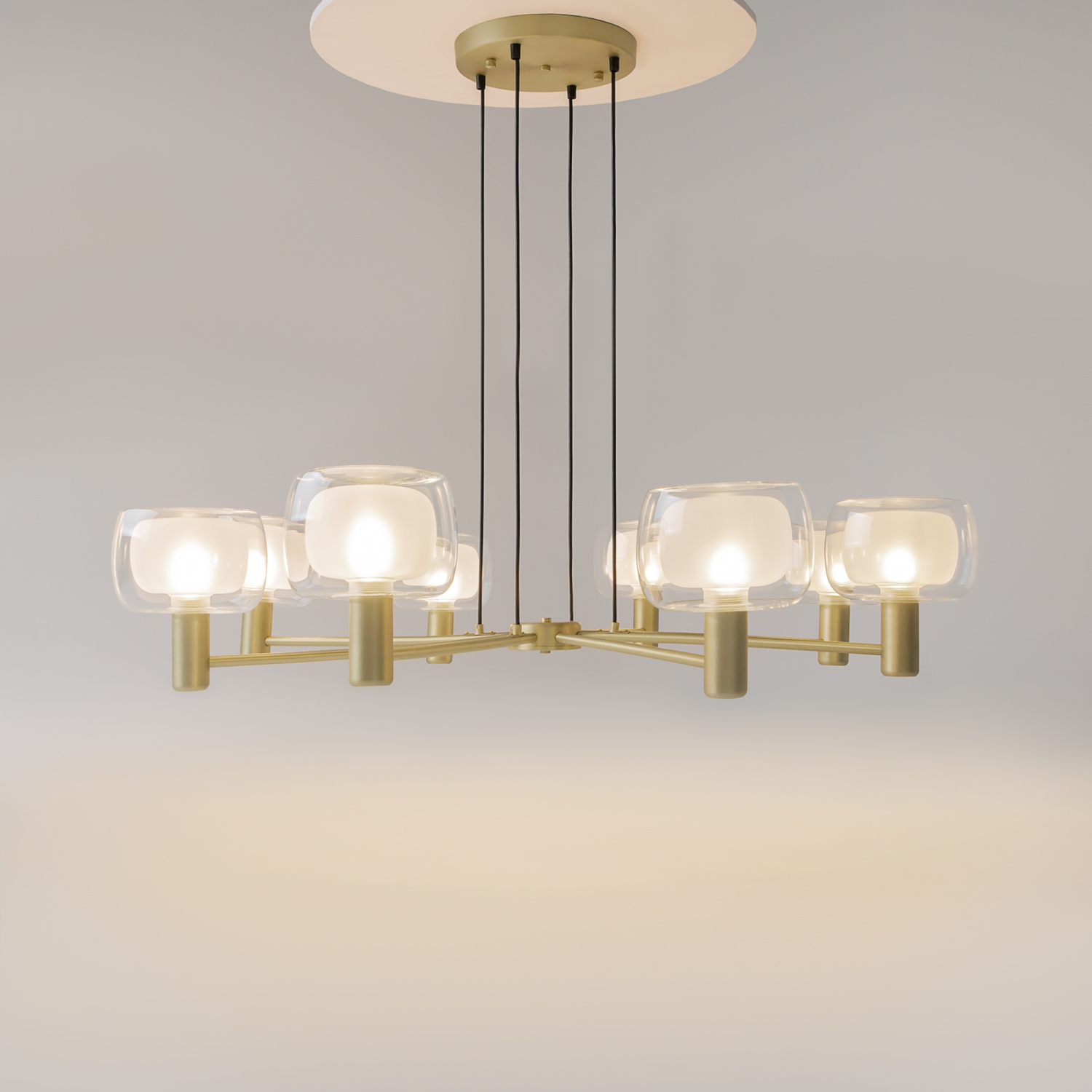 Maytoni Modern Vision Подвесной светильник цвет: золото MOD411PL-08G