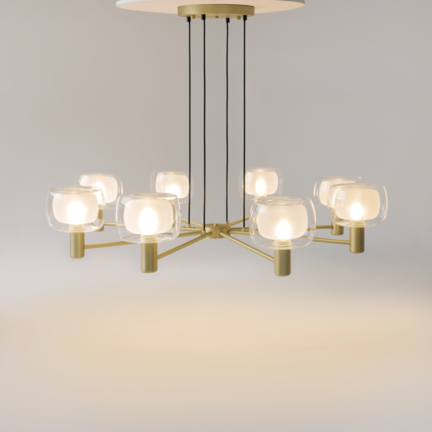 Maytoni Modern Vision Подвесной светильник цвет: золото MOD411PL-08G