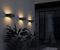 Maytoni Outdoor Cont Настенный светильник (бра) цвет: графит O464WL-L18GF3K