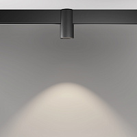 Maytoni Technical Alfa Трековый светильник цвет: черный TR122-2-7W4K-B