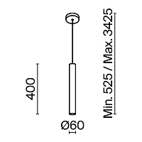 Maytoni Modern Pro Focus Подвесной светильник цвет: серебро MOD161PL-01CM1