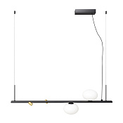 Maytoni Modern Inversio Подвесной светильник цвет: черный и латунь MOD350PL-02BBS