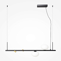 Maytoni Modern Inversio Подвесной светильник цвет: черный и латунь MOD350PL-02BBS