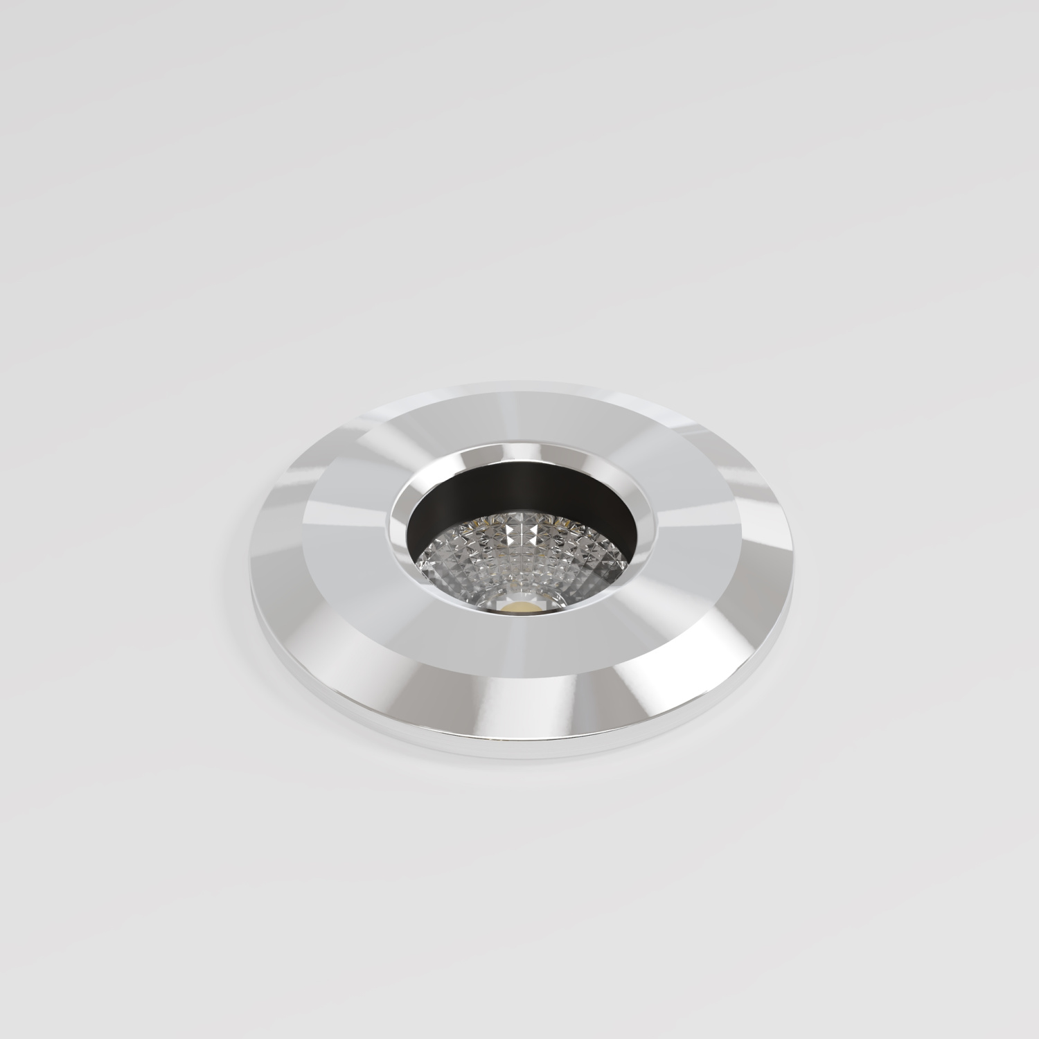 Maytoni Outdoor Flash Встраиваемый светильник цвет: серебро O044DL-L1S3K2