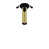 Maytoni Technical Focus T Встраиваемый светильник цвет: черный и латунь C141RS-L125-6W3K-BBS