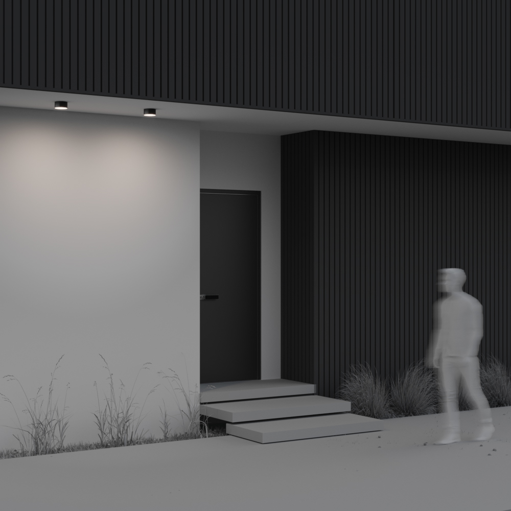 Maytoni Outdoor Zon IP Потолочный светильник цвет: черный O430CL-L15B4K