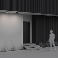 Maytoni Outdoor Zon IP Потолочный светильник цвет: черный O430CL-L15B4K