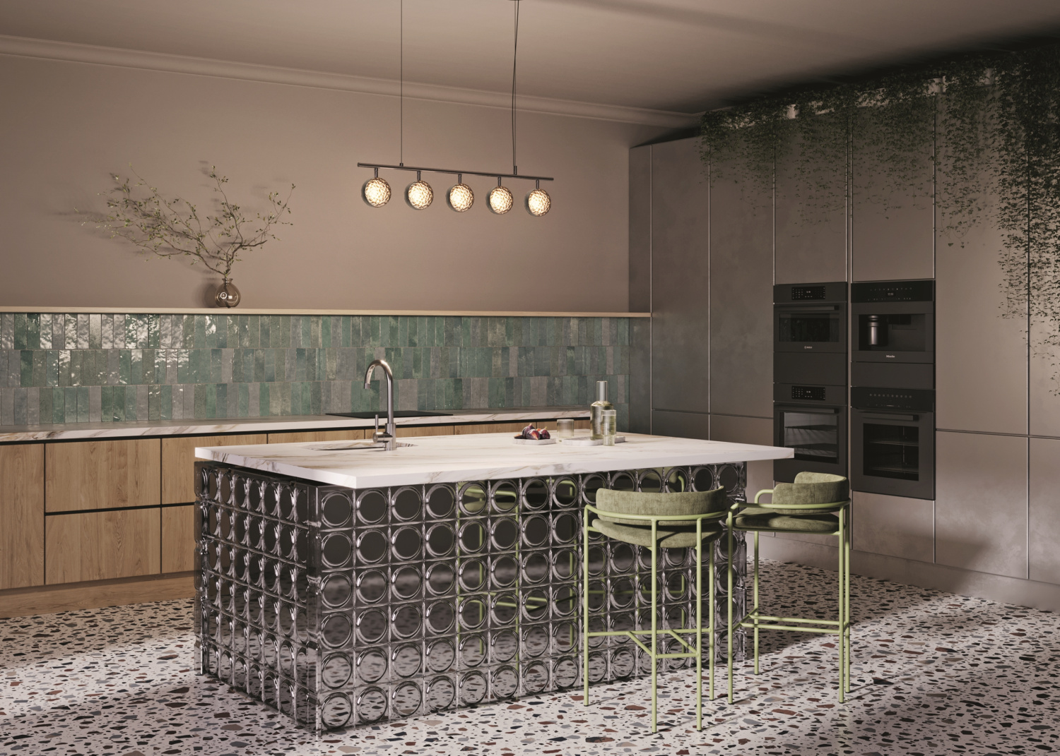 Maytoni Modern Mind Подвесной светильник цвет: черный MOD299PL-L48BC3K