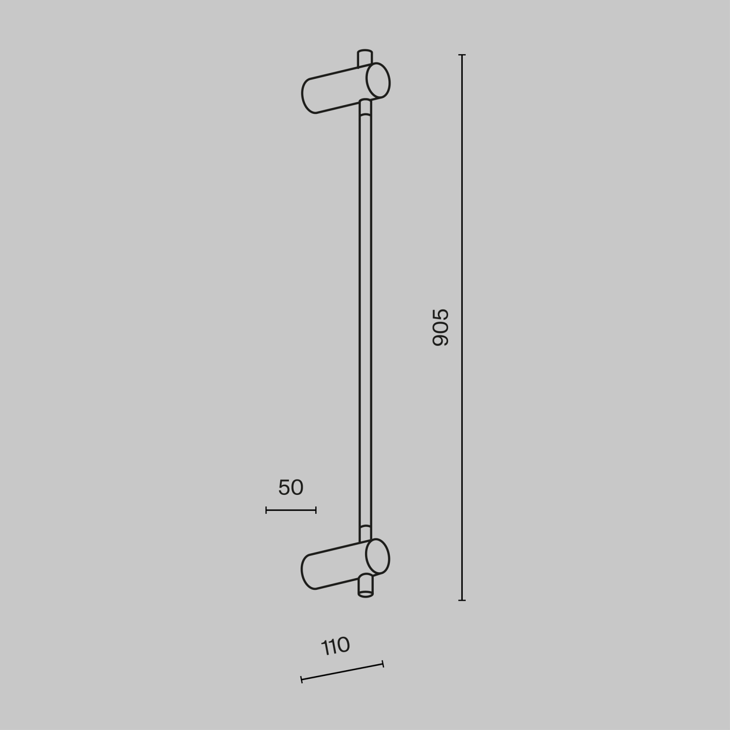 Maytoni Modern Rotta Настенный светильник (бра) цвет: золото MOD413WL-L8G3K