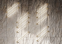 Maytoni Modern Rotta Настенный светильник (бра) цвет: золото MOD413WL-L8G3K