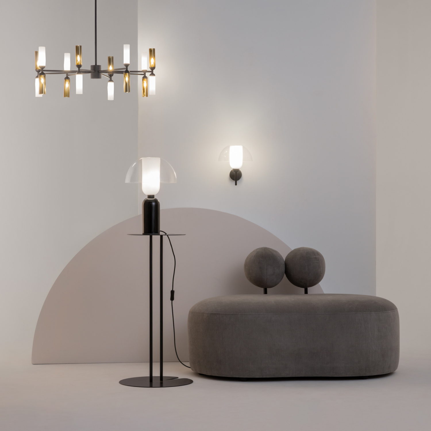 Maytoni Modern Memory Подвесной светильник цвет: черный MOD177PL-16G