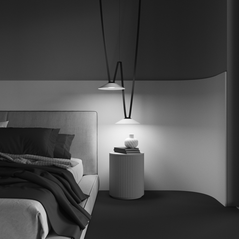 Maytoni Technical Campana Подвесной светильник цвет: черный TR127B-12W4K-W