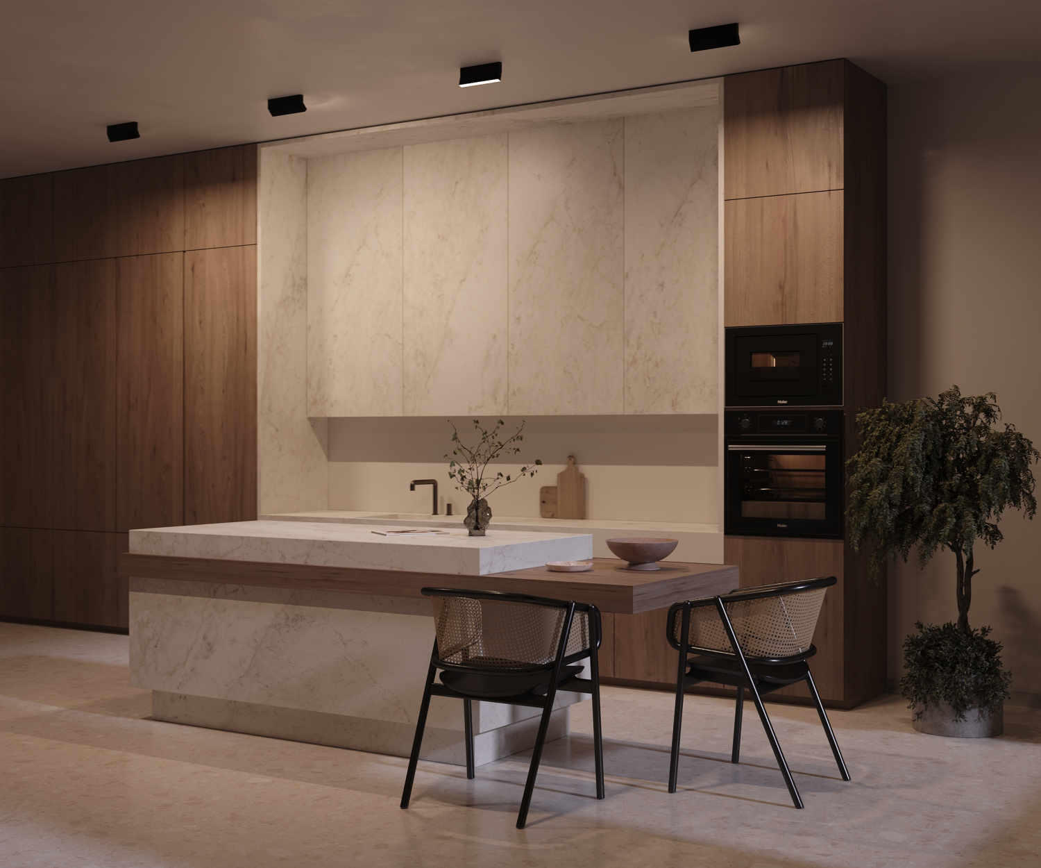 Maytoni Technical Basis Rot Потолочный светильник цвет: черный C133CL-12W4K-B