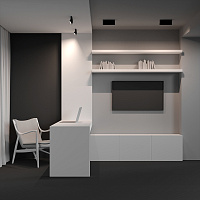 Maytoni Technical Basis Rot Потолочный светильник цвет: черный C133CL-12W4K-B