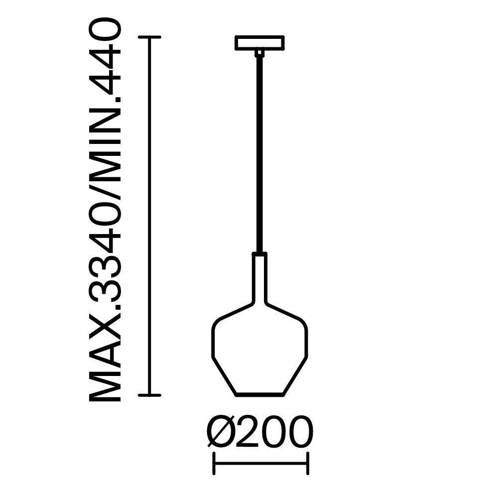 Maytoni Modern Duality Подвесной светильник цвет: черный MOD271PL-01B6
