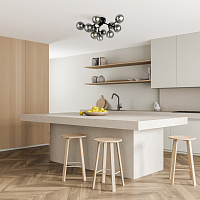 Maytoni Modern Dallas Потолочный светильник цвет: черный MOD545CL-12B