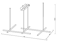 Maytoni Modern Radiance Подвесной светильник цвет: золото MOD278PL-L86G3K1