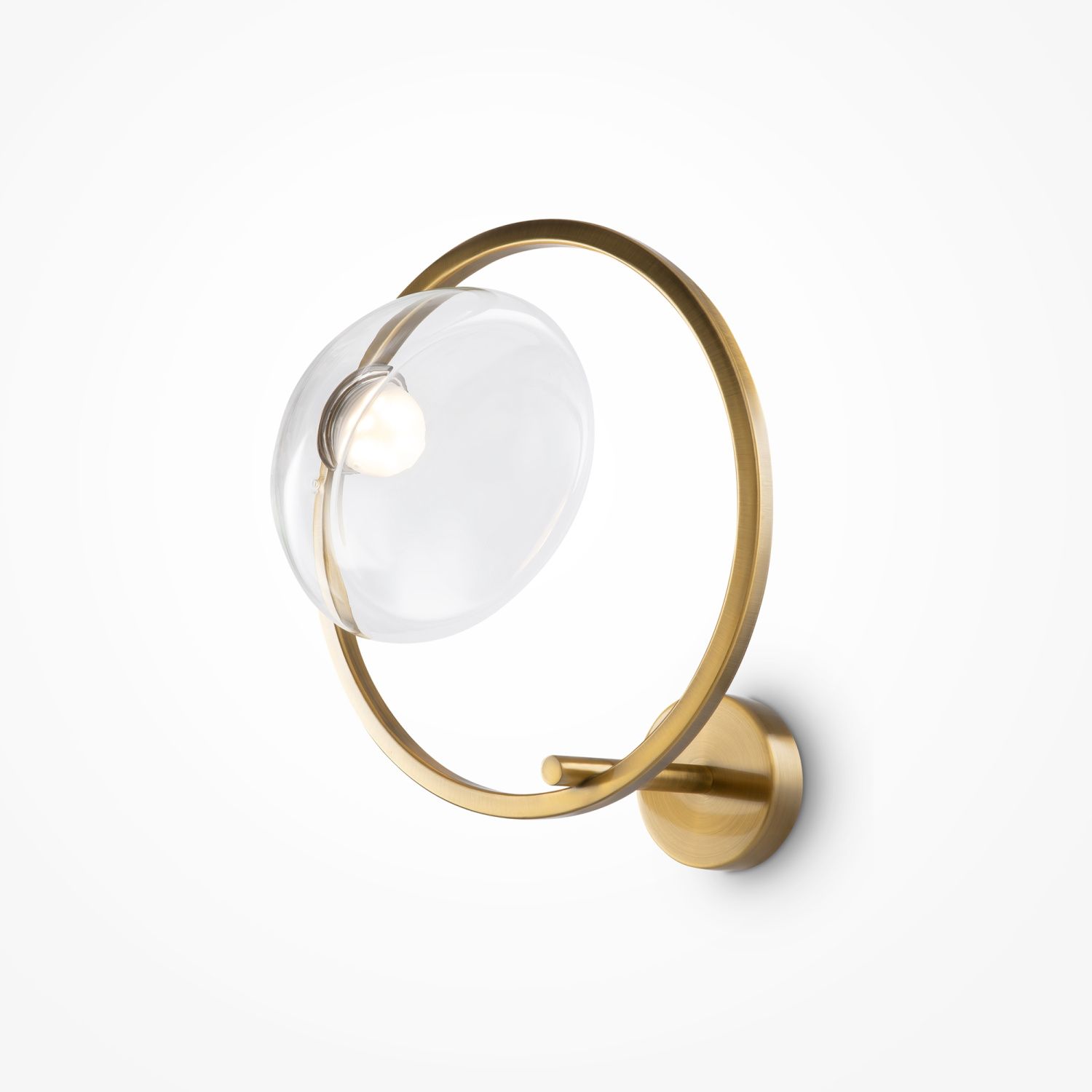 Maytoni Modern Lunare Настенный светильник (бра) цвет: латунь MOD327WL-L5BS3K1