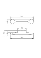 Maytoni Modern Motion Настенный светильник (бра) цвет: белый MOD276WL-L8W3K