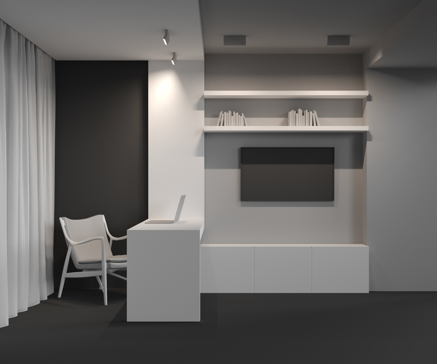 Maytoni Technical Basis Rot Потолочный светильник цвет: белый C133CL-12W4K-W