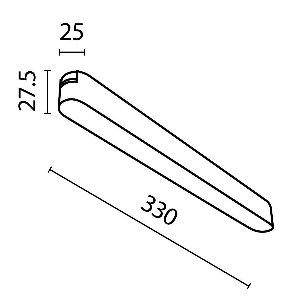 Maytoni Technical Basis Трековый светильник цвет: черный TR080-1-18W4K-B