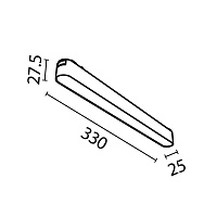 Maytoni Technical Basis Трековый светильник цвет: белый TR080-1-18W3K-W