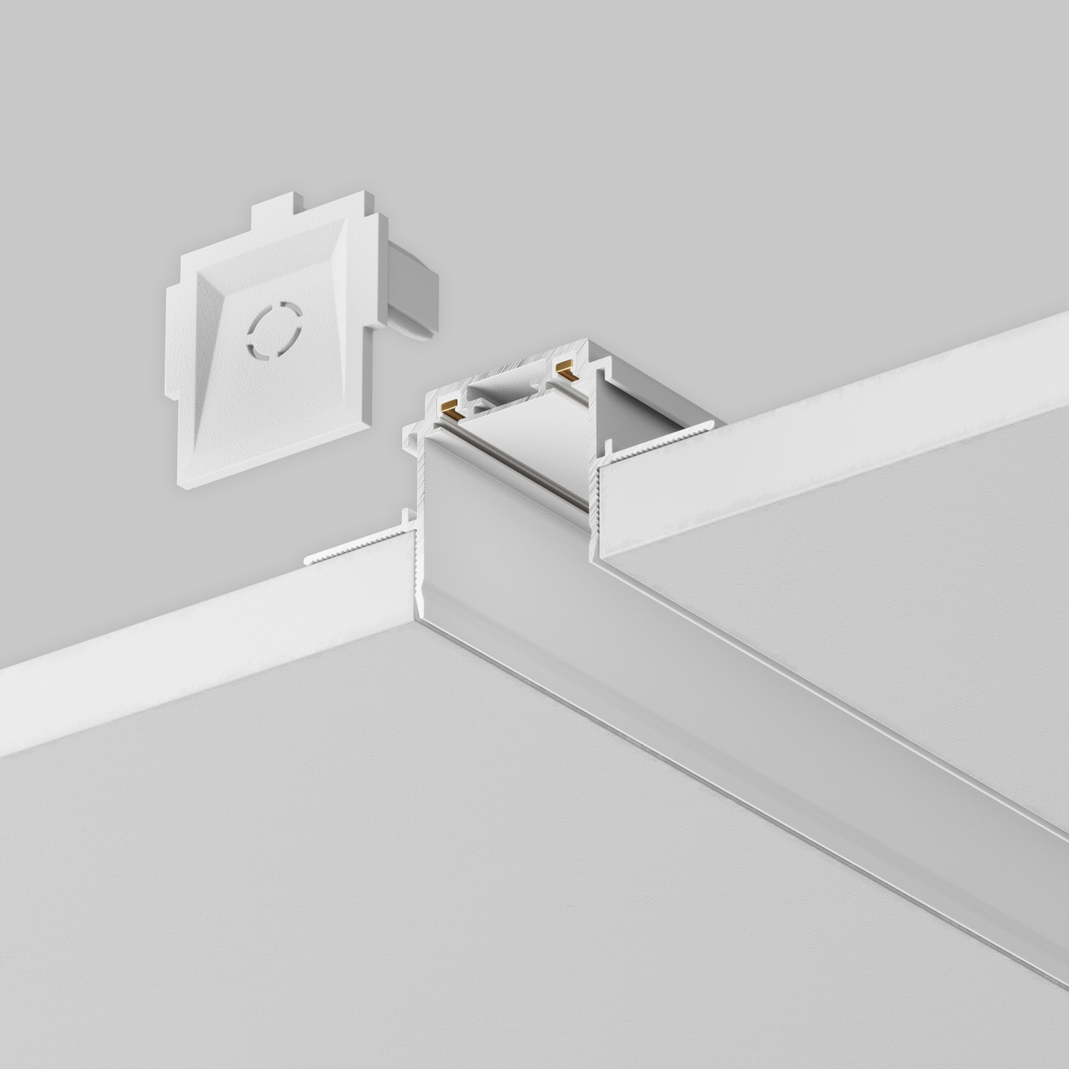 Maytoni Technical Busbar trunkings Radity Шинопровод встраиваемый цвет: белый TRA084MP-12W