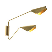 Maytoni Modern Notta Настенный светильник (бра) цвет: латунь MOD417WL-02BS