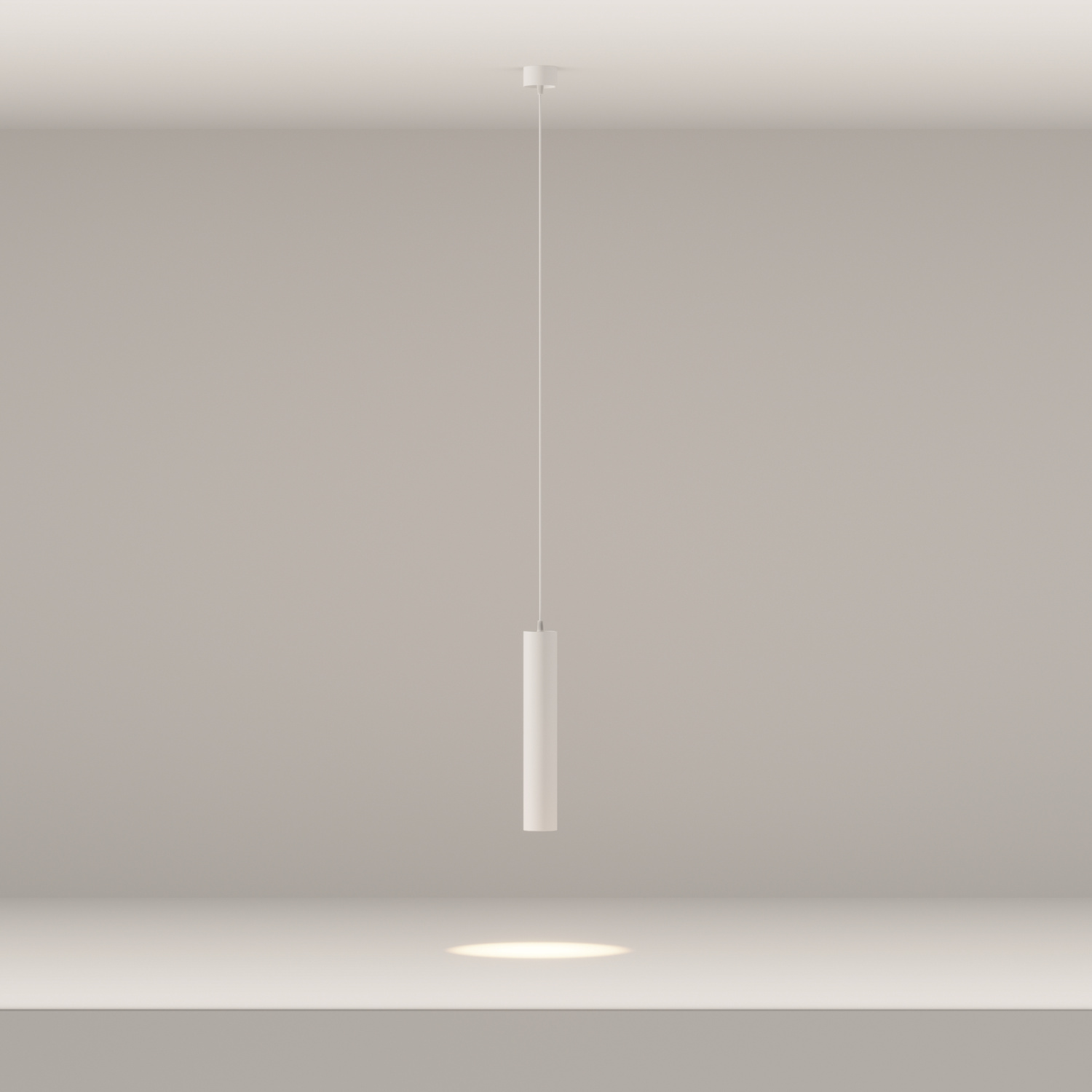 Maytoni Technical Focus LED Подвесной светильник цвет: белый P072PL-L12W3K-1