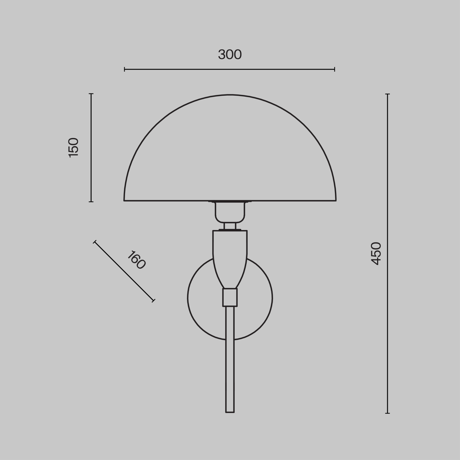 Maytoni Modern Prima Настенный светильник (бра) цвет: хром Z034WL-01CH
