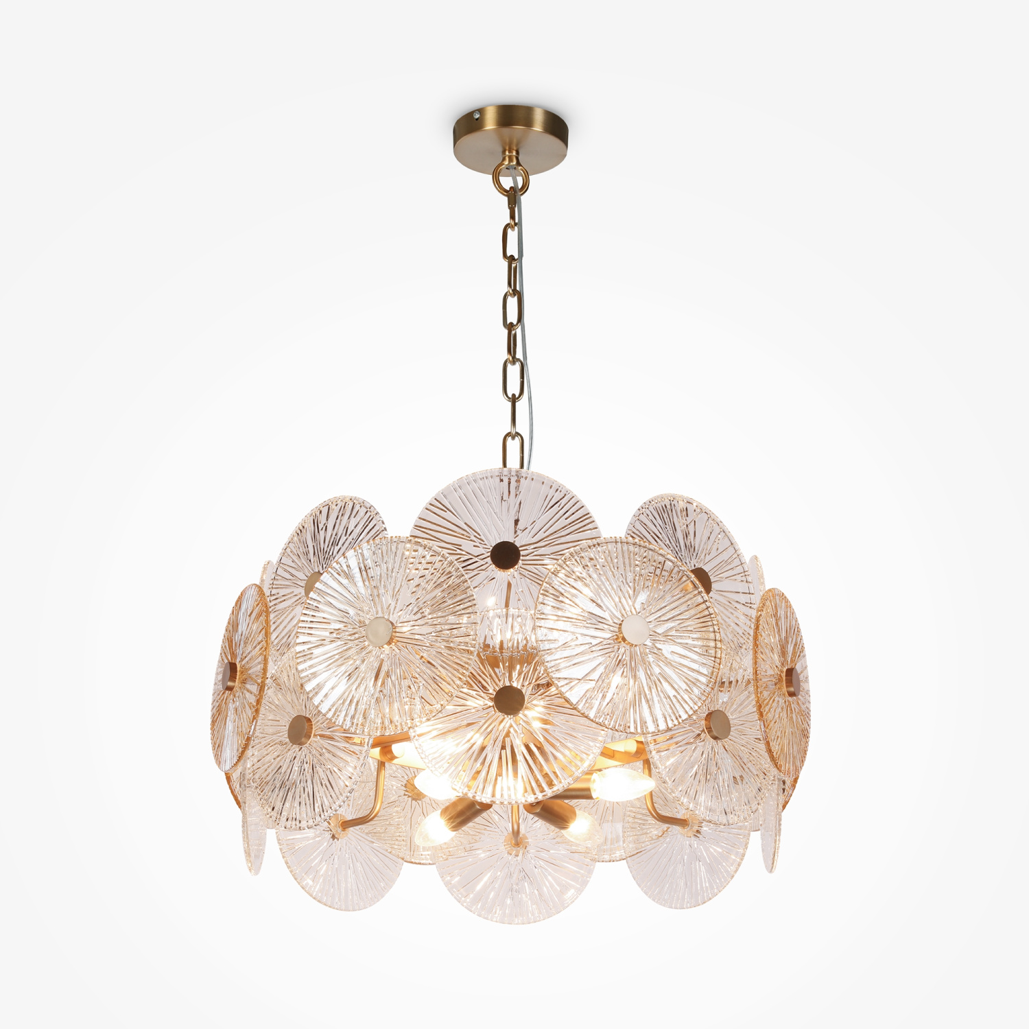 Maytoni Modern Aster Подвесной светильник цвет: золото MOD007PL-08G