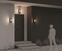 Maytoni Outdoor Conf Настенный светильник (бра) цвет: графит O451WL-01GF