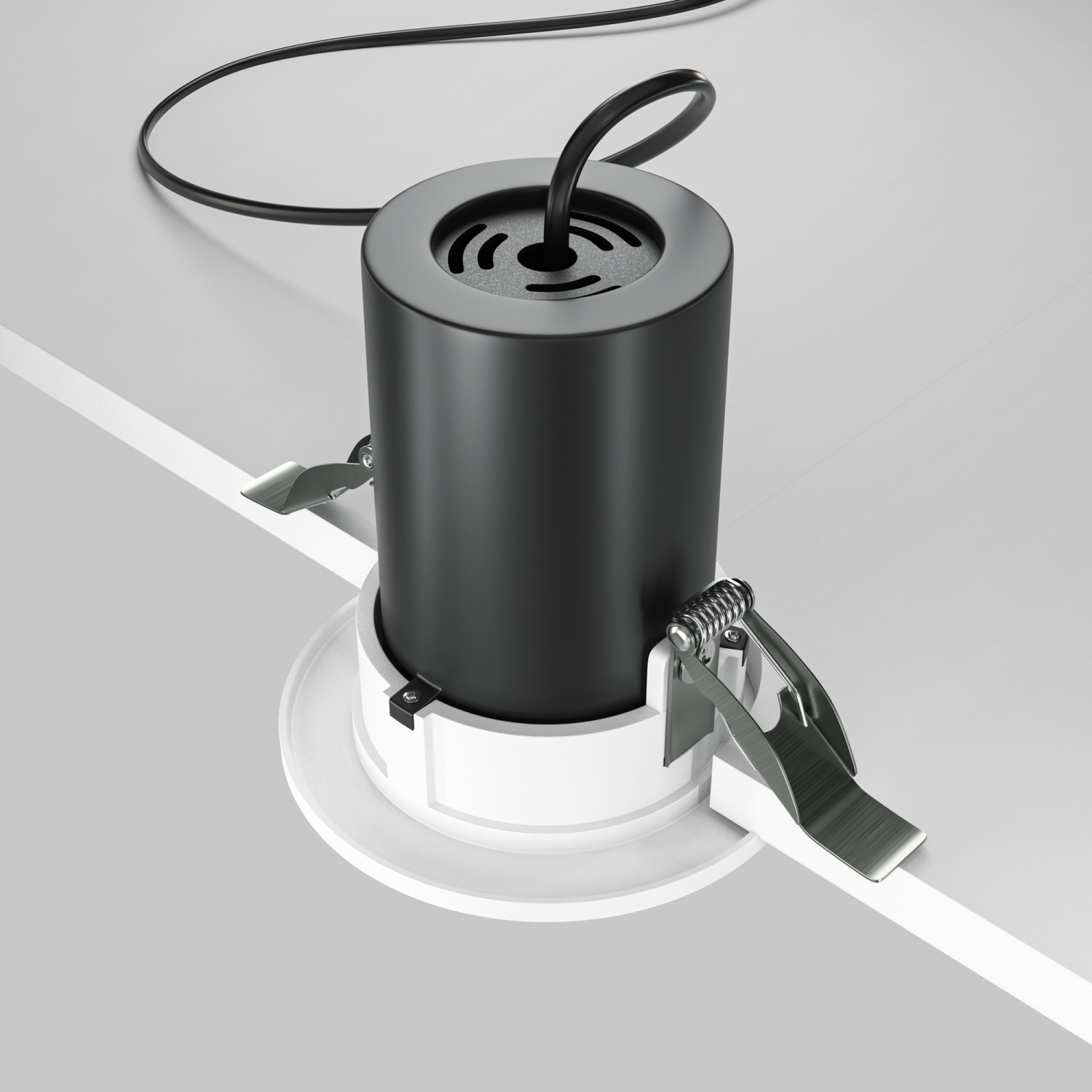 Maytoni Technical Hidden Встраиваемый светильник цвет: белый DL045-01-10W3K-W