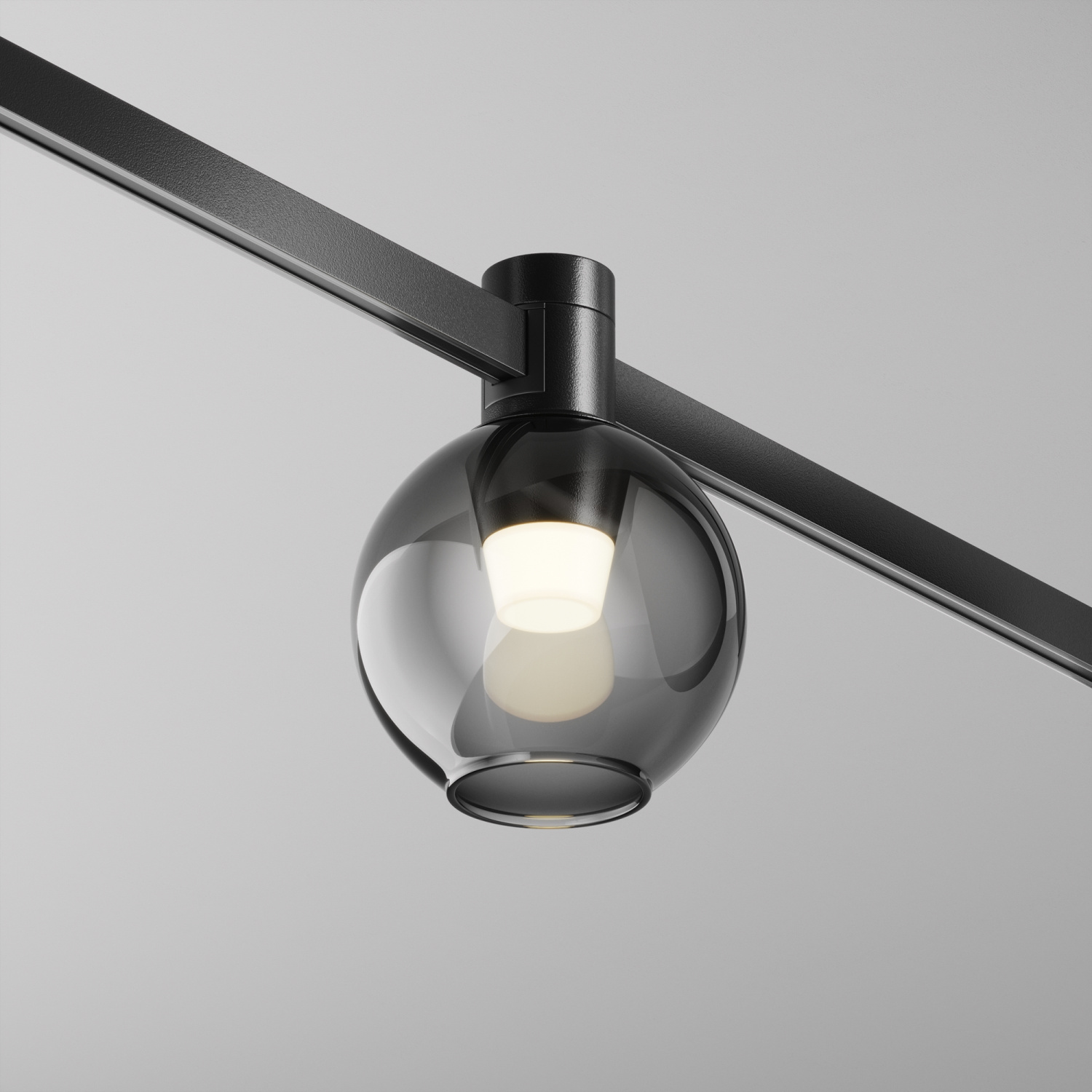 Maytoni Technical Bubble Трековый светильник цвет: черный TR148-1-3W3K-B