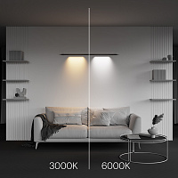 Maytoni Technical Points Светильник цвет: черный C101CL-L500-12W3-6K-B