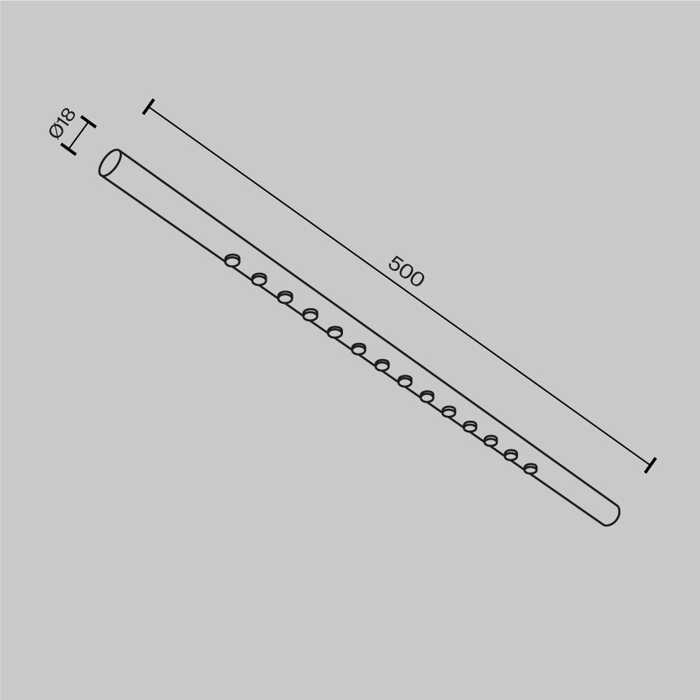 Maytoni Technical Points Светильник цвет: латунь C101CL-L500-12W3-6K-BS