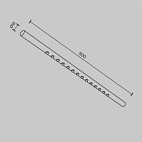 Maytoni Technical Points Светильник цвет: латунь C101CL-L500-12W3-6K-BS