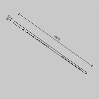 Maytoni Technical Points Светильник цвет: латунь C101CL-L1000-24W3-6K-BS