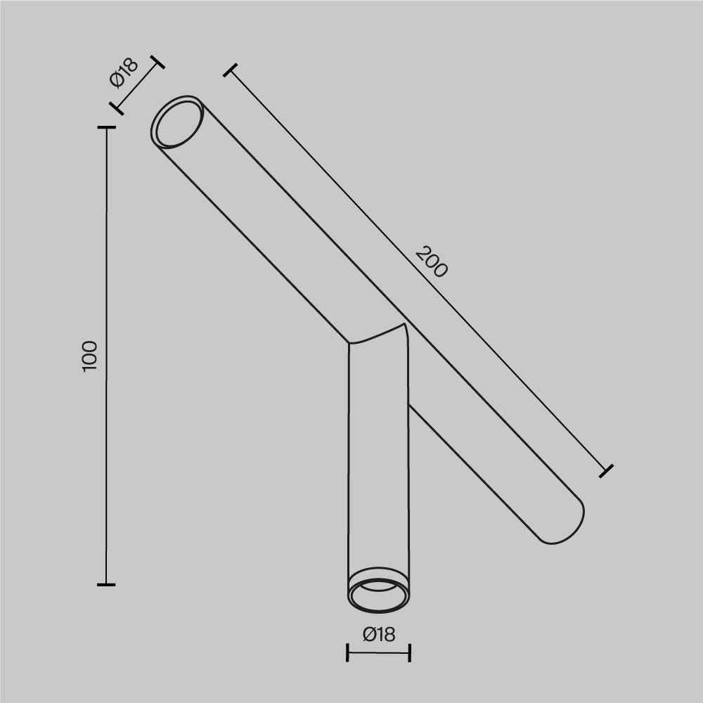 Maytoni Technical Focus LED Светильник цвет: латунь C102CL-3W3-6K-BS