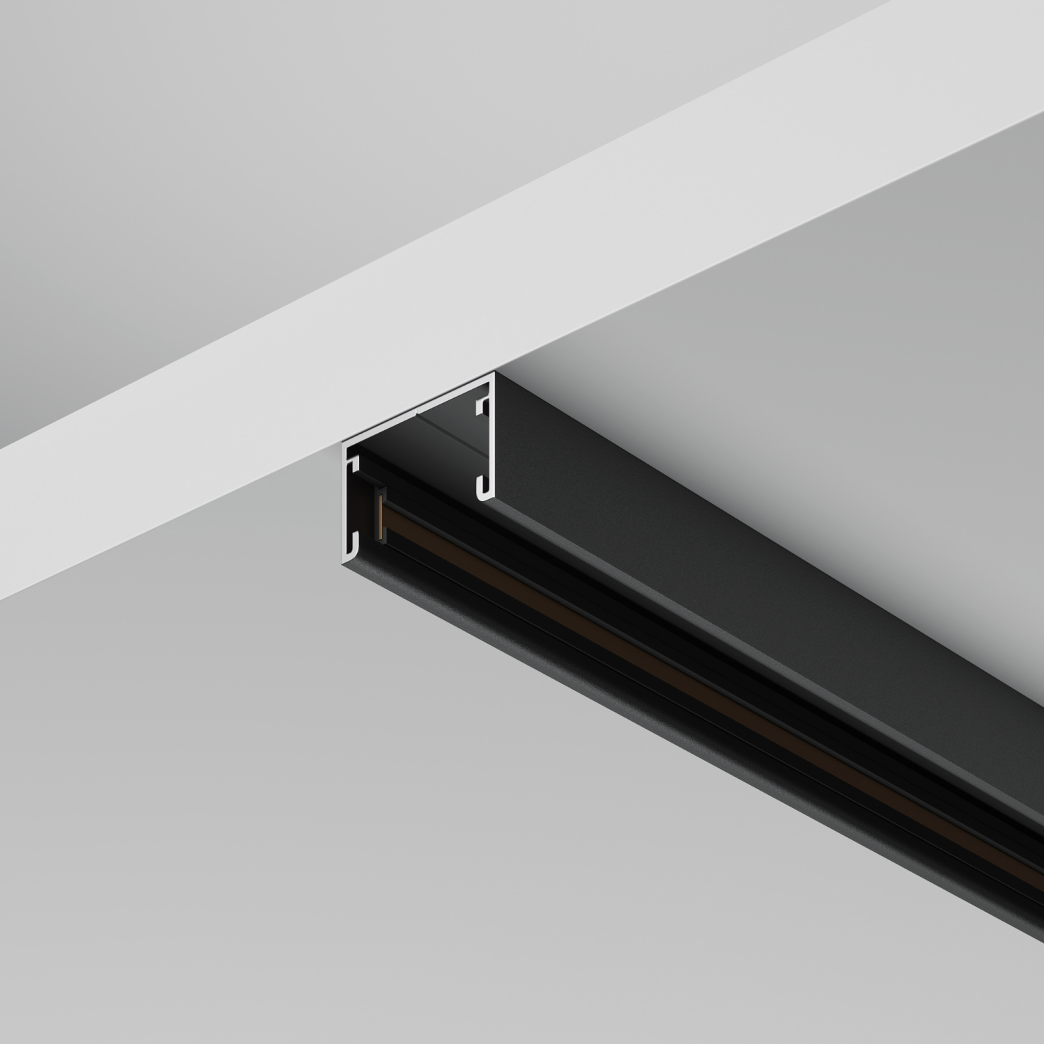 Maytoni Technical Busbar trunkings Basity Шинопровод накладной цвет: черный TRX172-113B