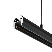 Maytoni Technical Busbar trunkings Basity Шинопровод накладной/подвесной цвет: черный TRX172-R-112B