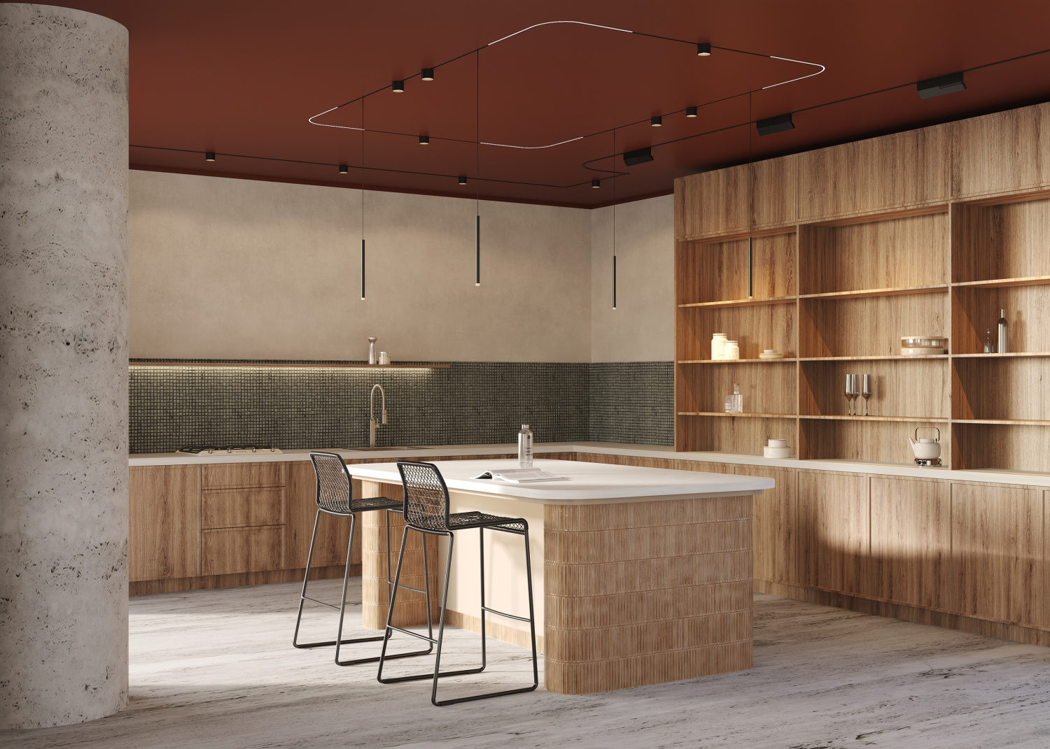 Maytoni Technical Flex Трековый светильник цвет: черный TR186-1-16W4K-B